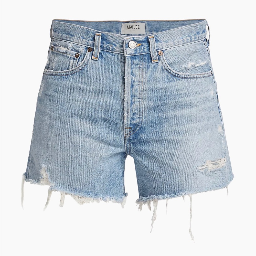 Agolde
Parker Longline Denim Shorts